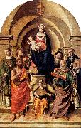 Palmezzano, Marco Virgin and Child Surrounded by Saints France oil painting artist